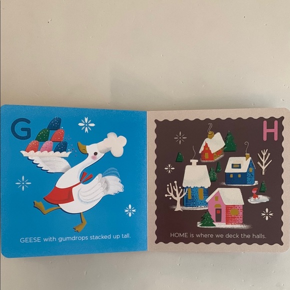 The ABC's of Christmas Children’s Hard cover Book - Picture 2 of 4